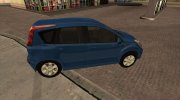 Nissan Note (2009) для GTA San Andreas миниатюра 4