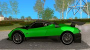 Pagani Zonda R beta para GTA San Andreas miniatura 2
