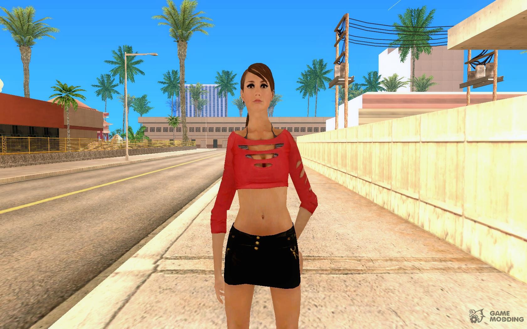 Skin Girl Nfs Ps For Gta San Andreas 9303