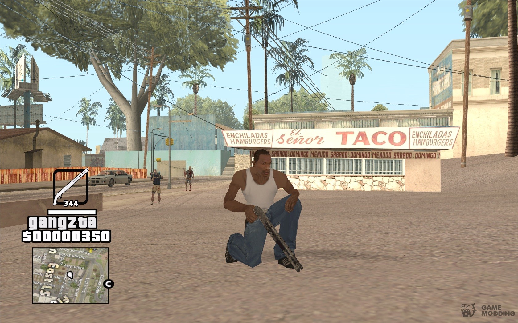 Зомби апокалипсис для GTA San Andreas