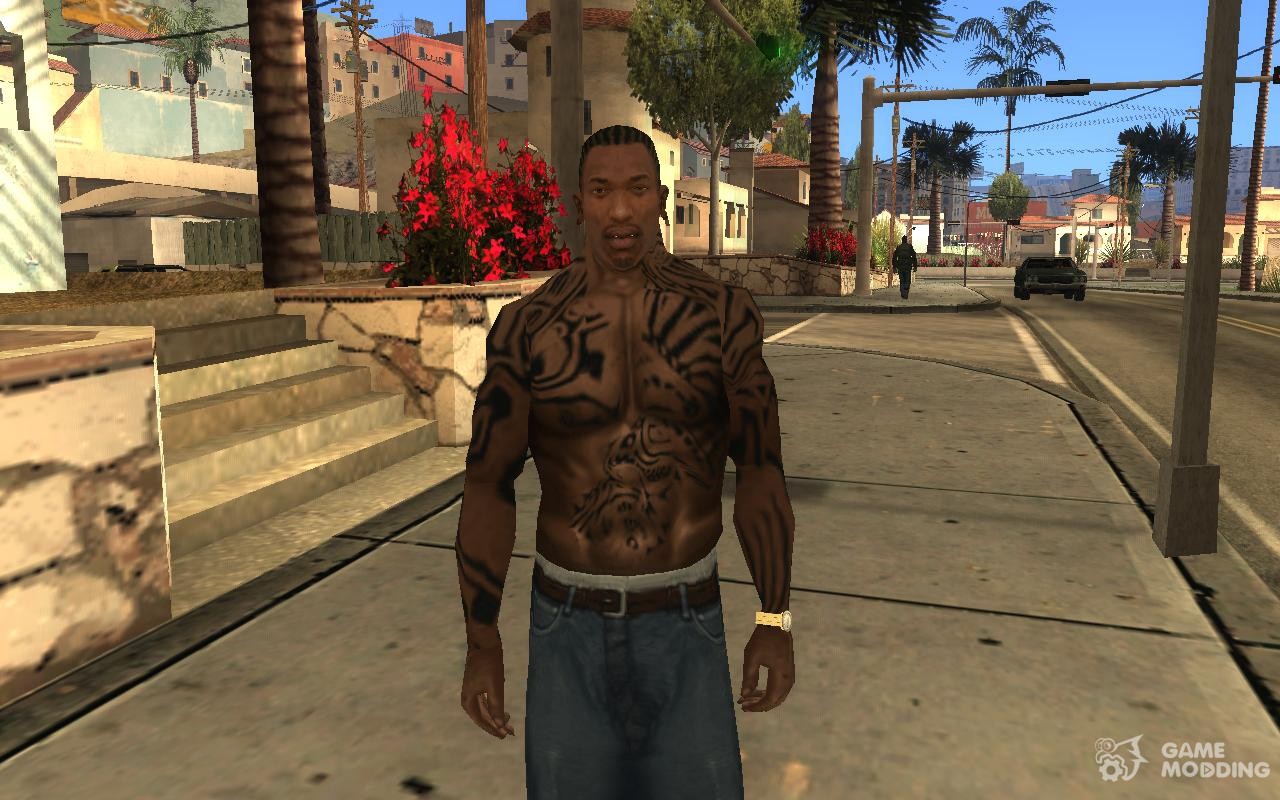 Biomechanic-Tattoo для GTA San Andreas.