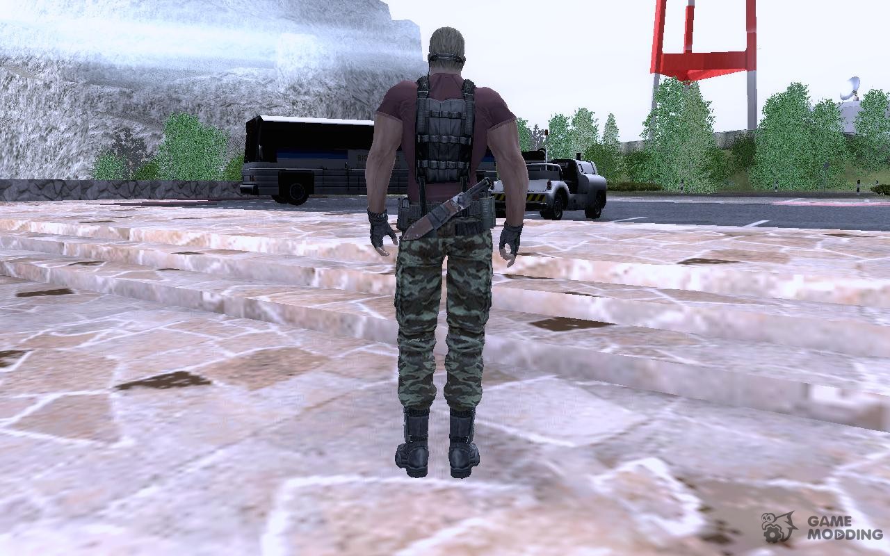 Skin De Krauser Mutado De Resident Evil 4 Remake for GTA San Andreas