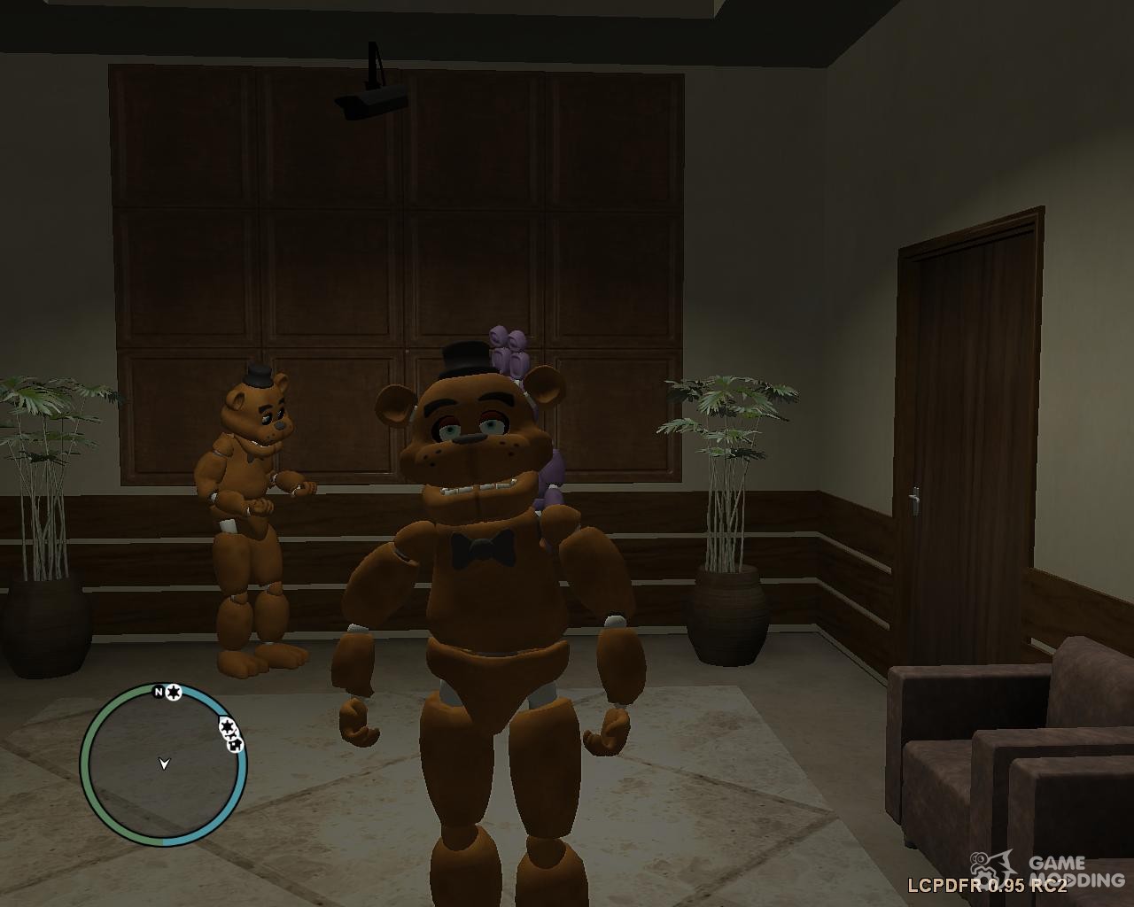 FIVE NIGHTS AT FREDDY'S MOD: FREDDY FAZBEAR - GTA V PC MOD 