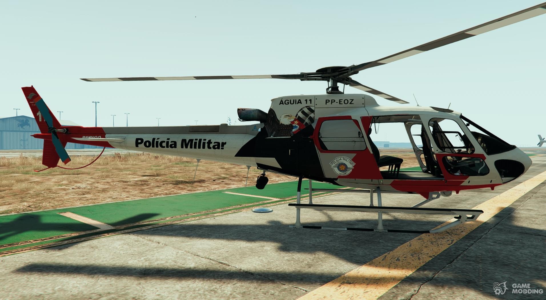 Mods GTA San Andreas: Helicoptero Aguia 11 PMESP