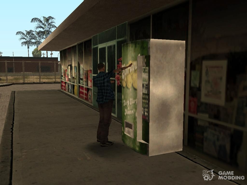Download Busy gas station in Los Santos V 2.0 for GTA San Andreas