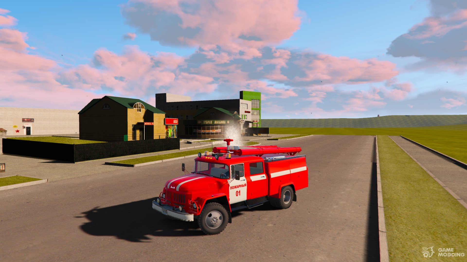 Игра зил 131. ЗИЛ 130 Firetruck. ЗИЛ 131 Firetruck. Firetruck GTA 5 Zil. Zil 130 игра пожарный.