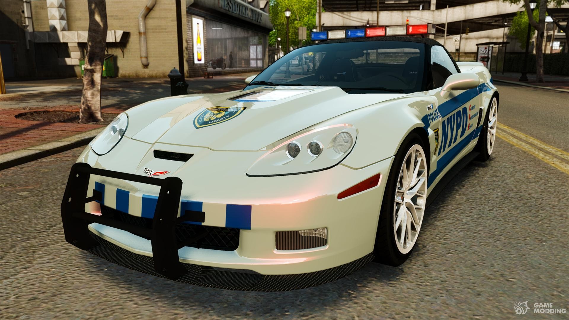 Машины для 4 с автоматической установкой. Corvette zr1 Police. Corvette c6 Police. Chevrolet Corvette 2005 Police. Корвет с 6 кросса для ГТА 4.