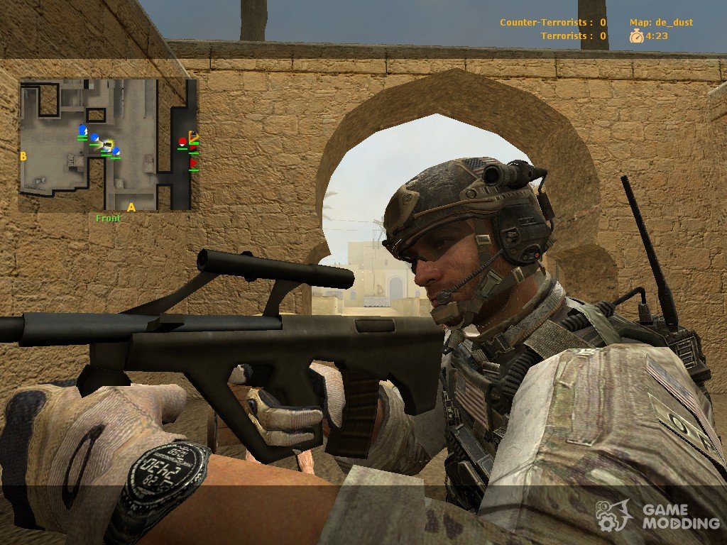 Sandman from COD MW3 для Counter-Strike Source.