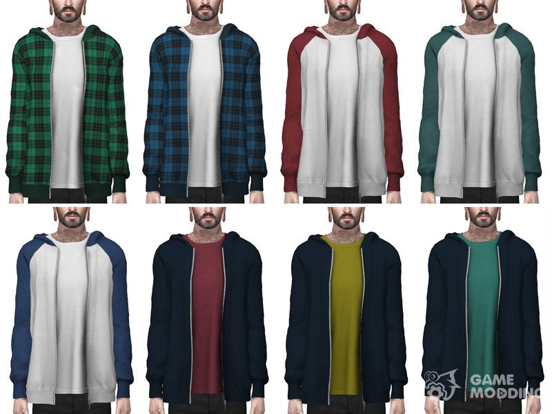 Simple Hoodie for Sims 4