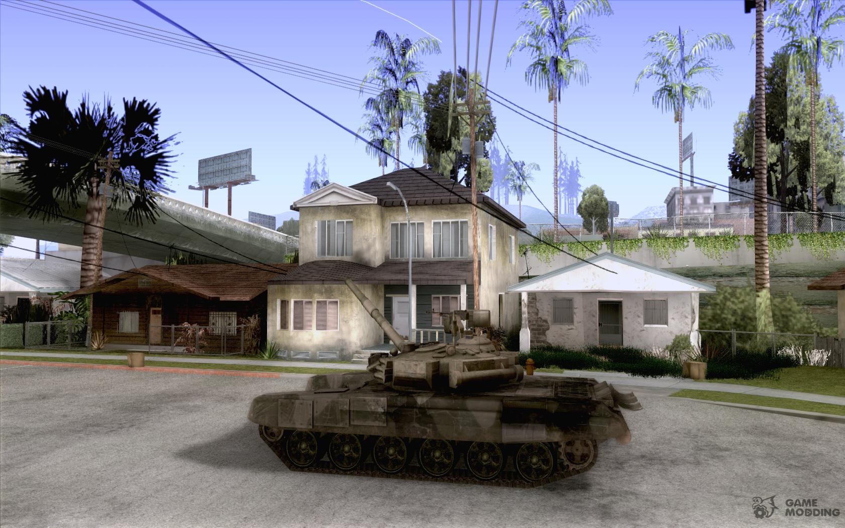 Tanque t-90 para GTA San Andreas