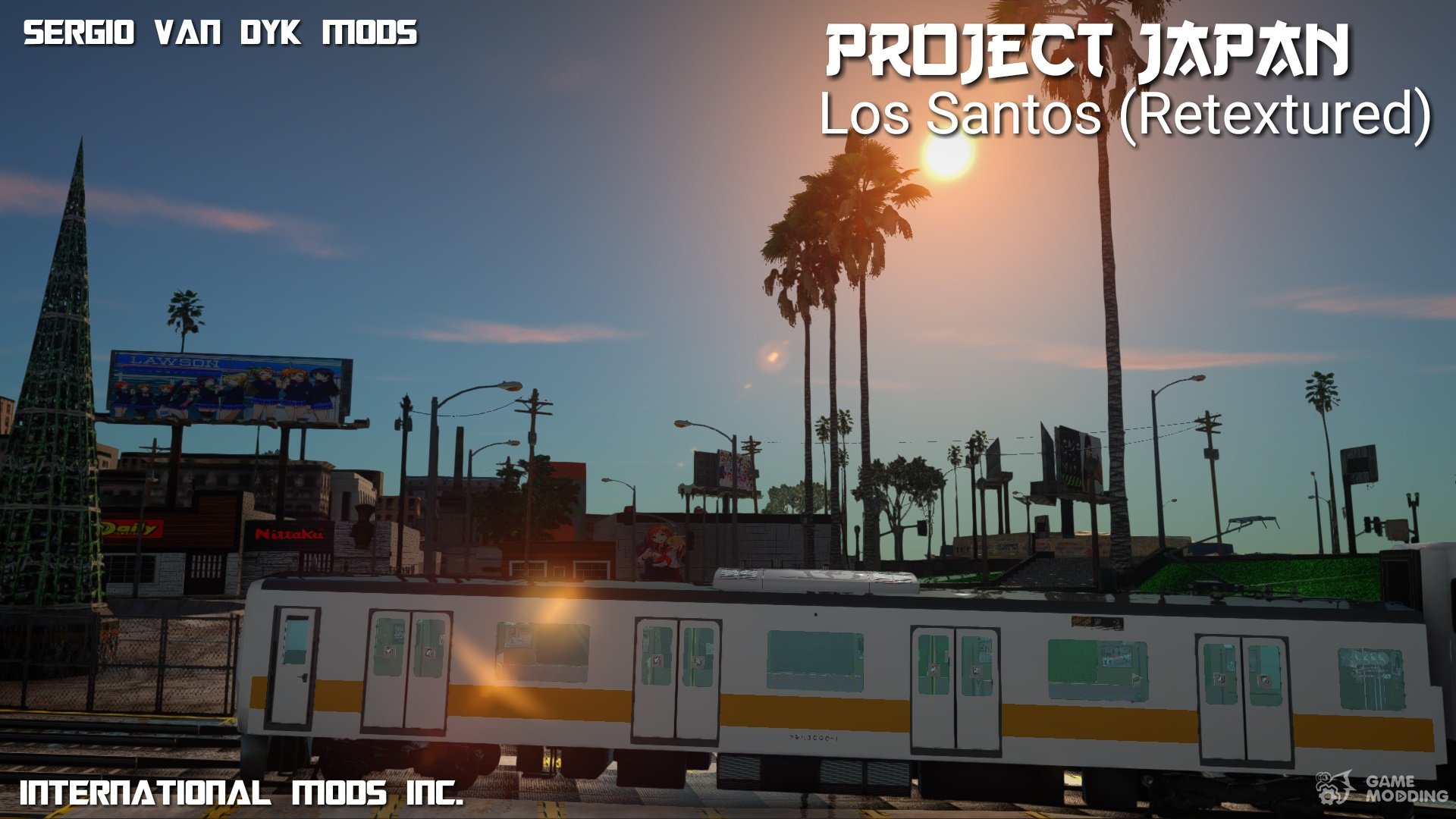 PROJECT JAPAN: Los Santos (Retextured) for GTA San Andreas