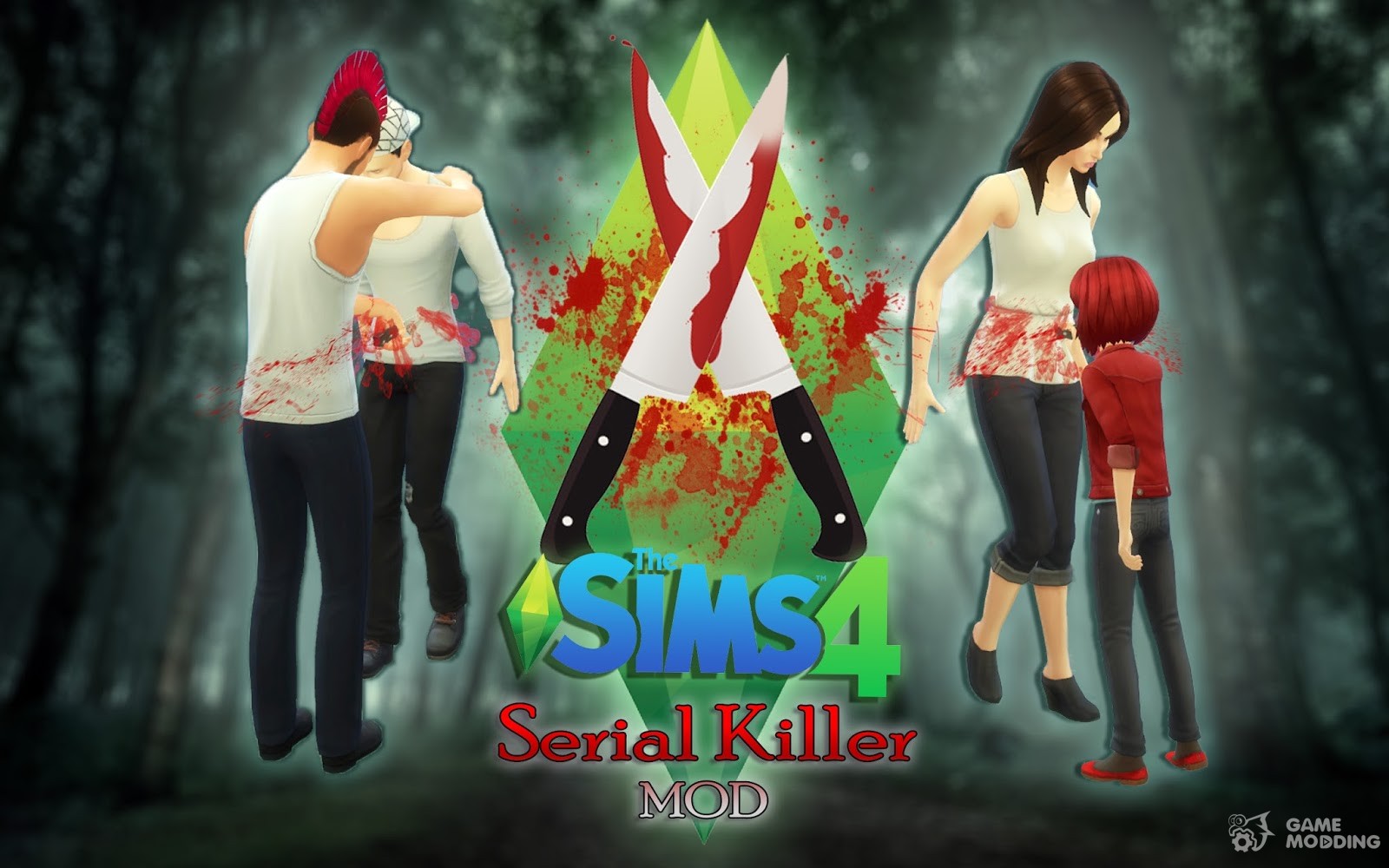 download serial killer mod sims 4