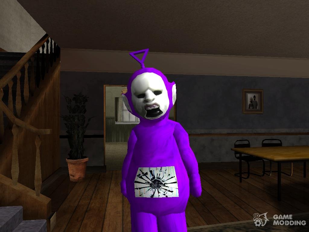 Slendytubbies 3 Tinky Winky Skin for GTA San Andreas