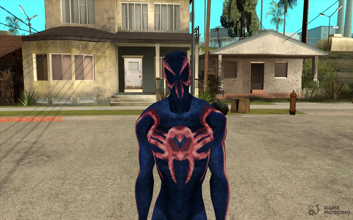 Гта сан мод на человека паука. Человек паук GTA San Andreas. 2099 Человек паук ГТА. Скин человек паук 2099. Spider man Skin for GTA San Andreas.