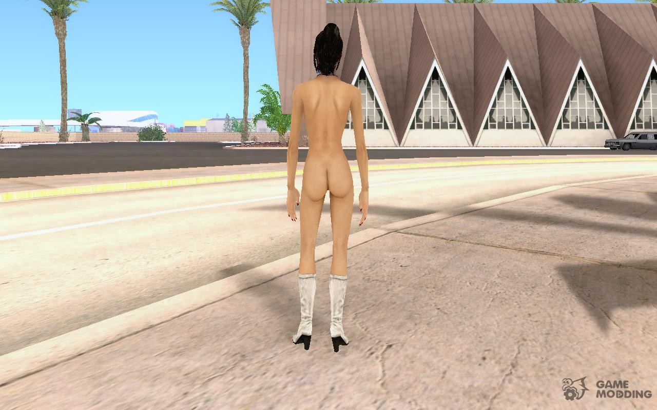 Nude claire for gta san andreas