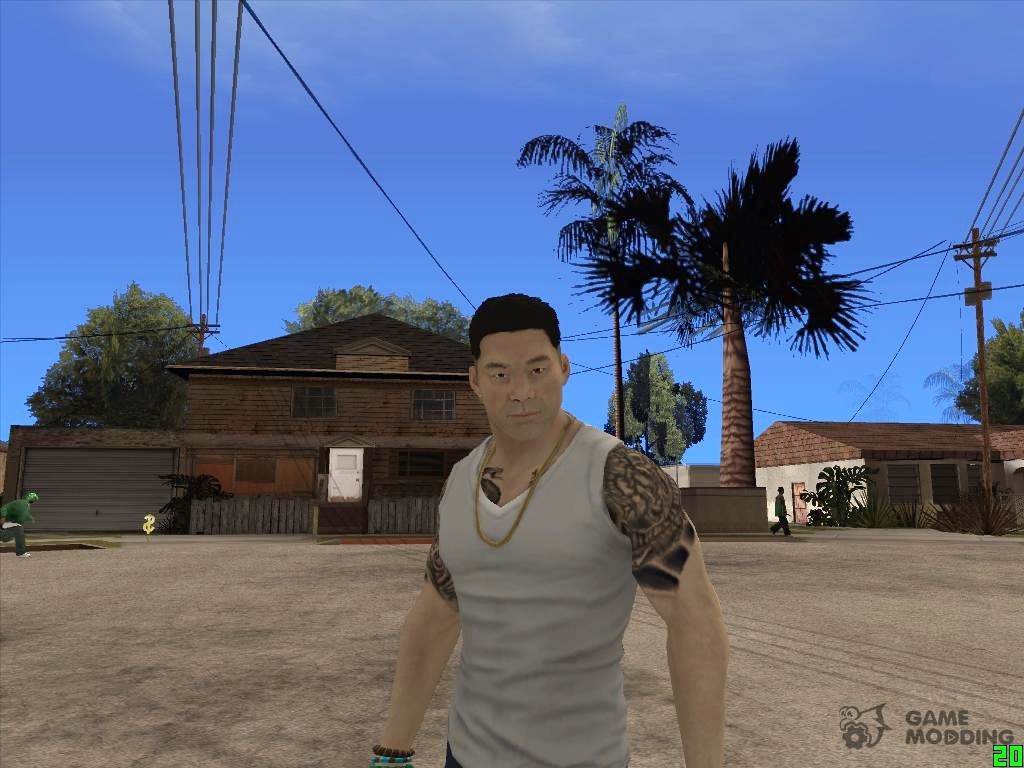 Skin from Sleeping Dogs v14 for GTA San Andreas