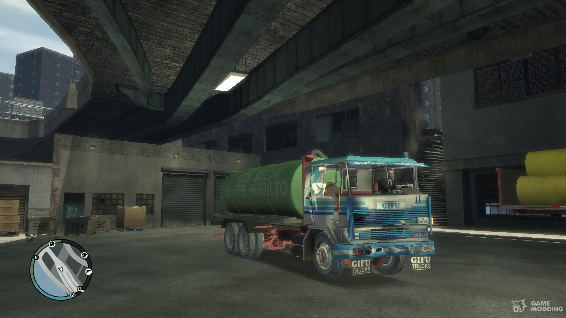 Gifu Truck from My Summer Car для GTA 4