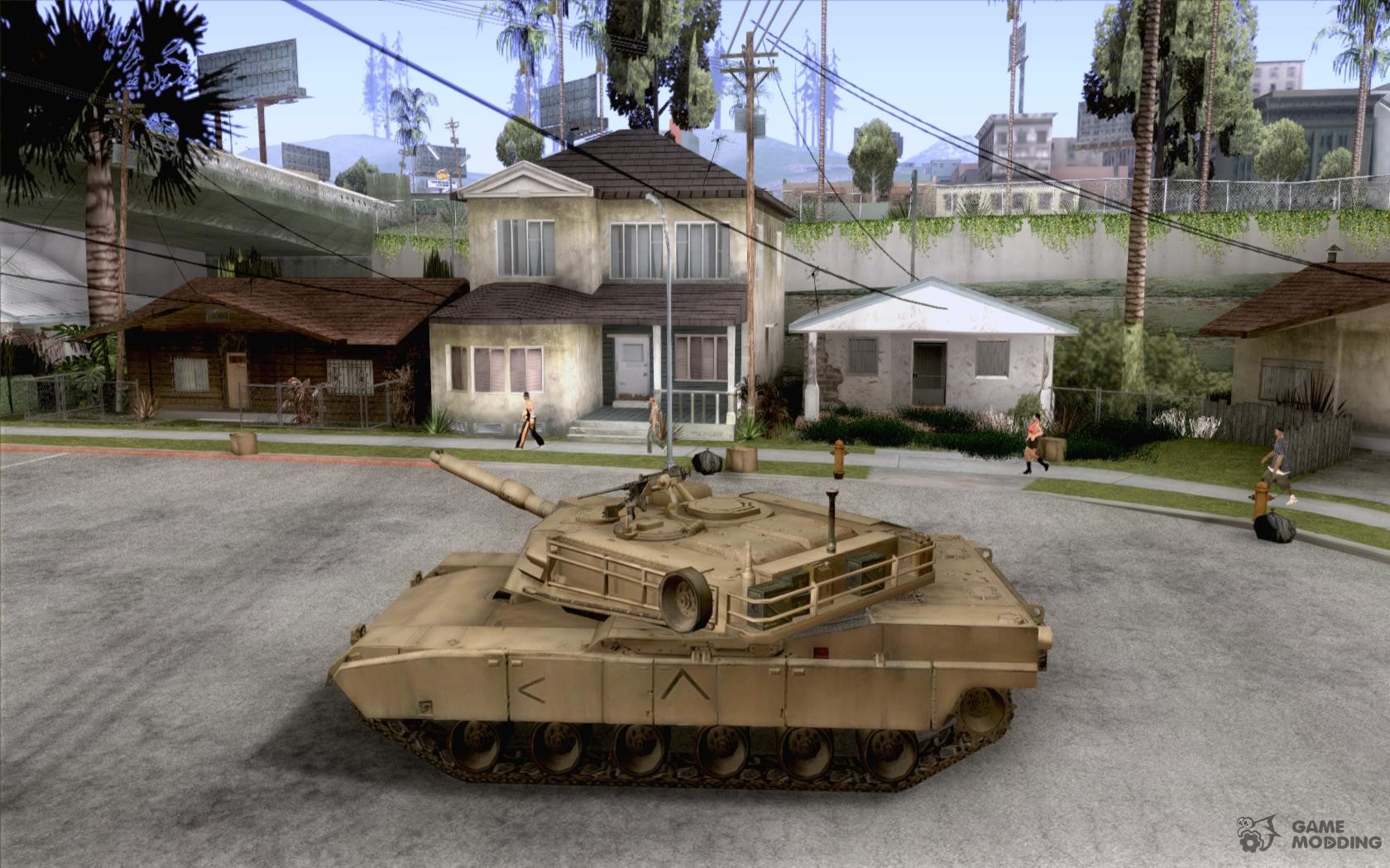 Tanque M1A2 Abrams para GTA San Andreas