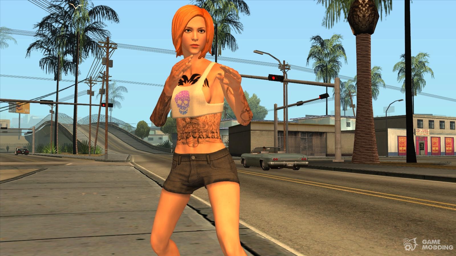 Modern Woman Skin 3 v2 for GTA San Andreas