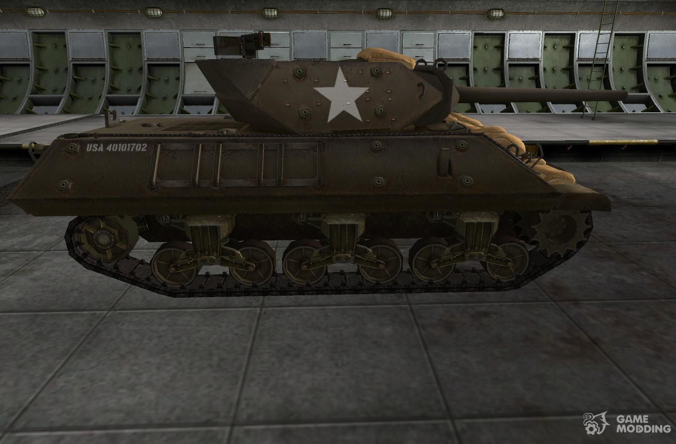 Remodel M10 Wolverine For World Of Tanks