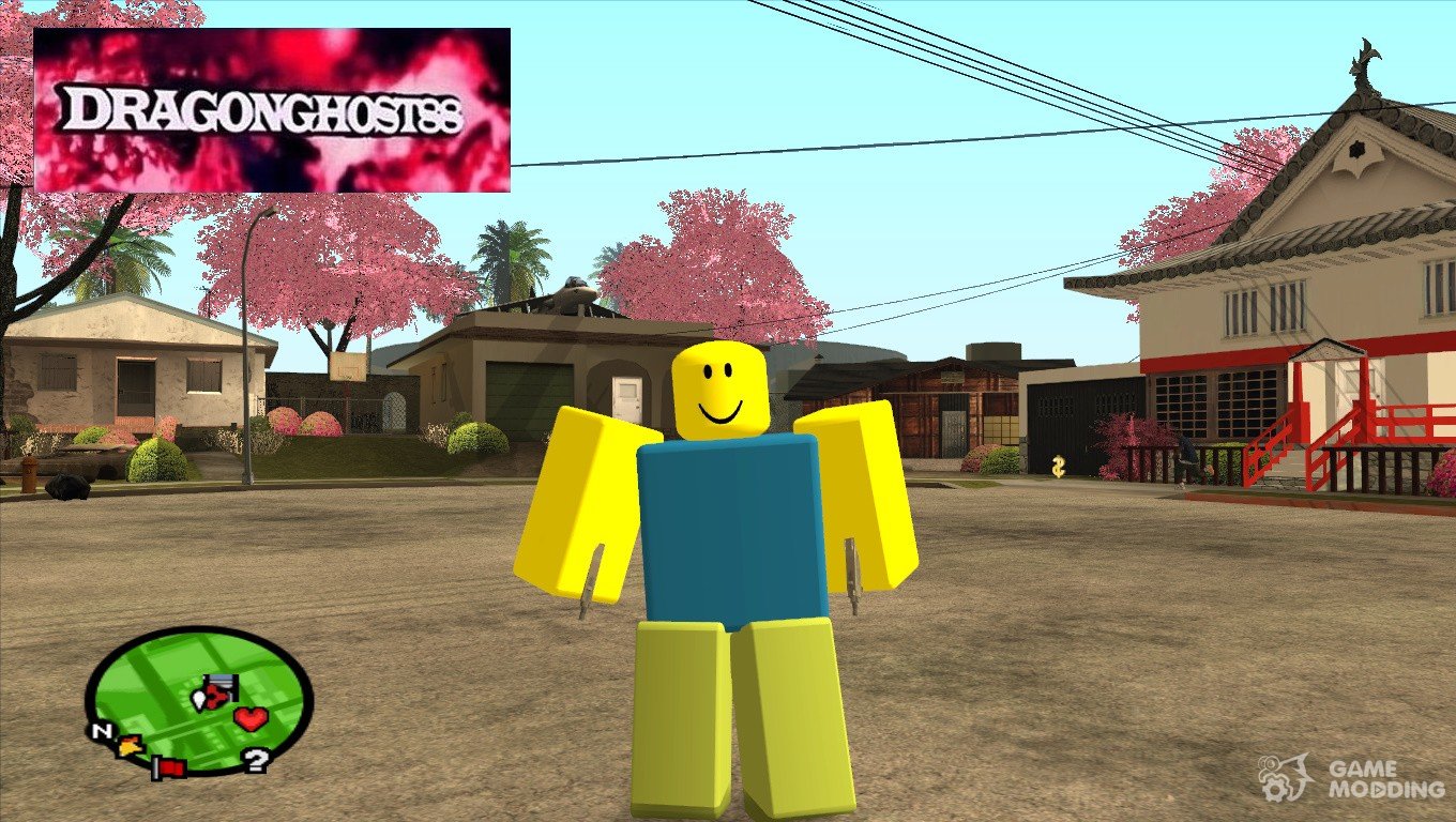 Roblox Noob For Gta San Andreas - gta roblox trailer