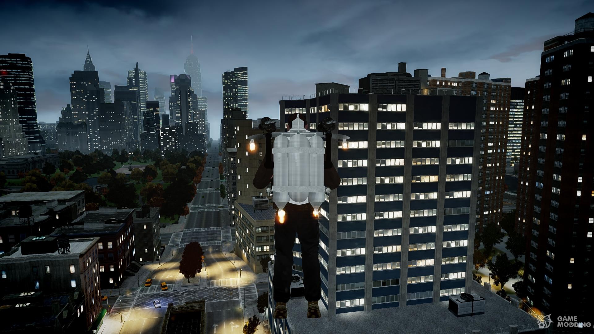 GTA IV - Jetpack MOD (Mochila a Jato) 