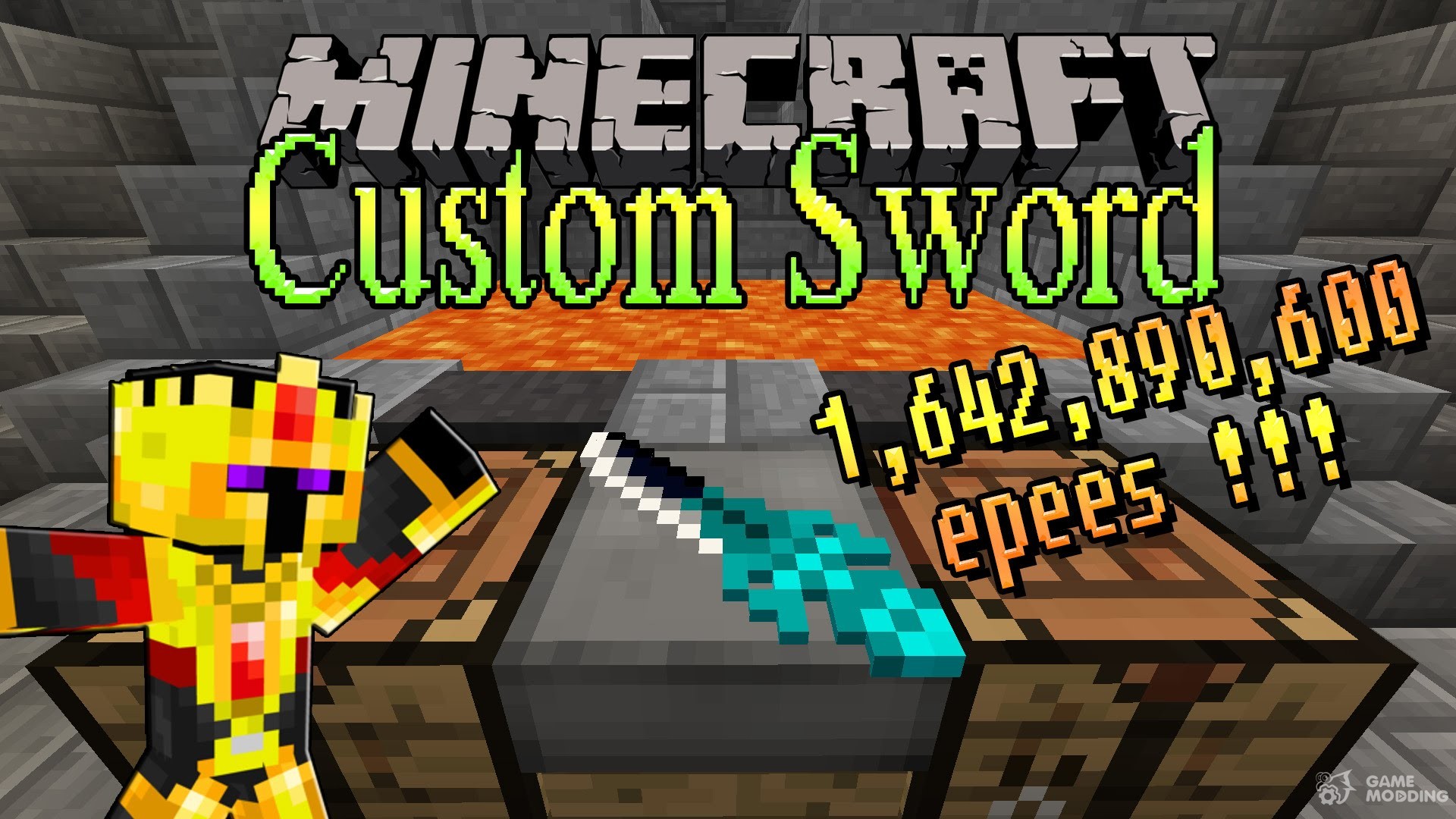Custom Sword For Minecraft Of Minecraft Sword Build. 