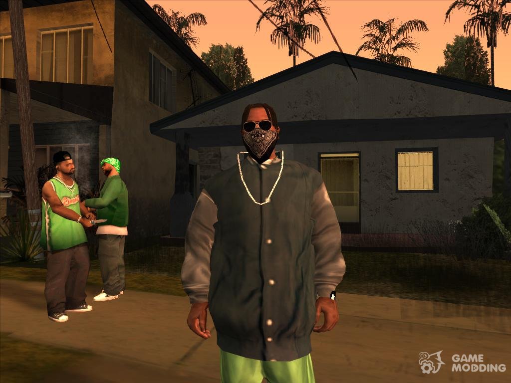El hip-hop style ropa para GTA San Andreas