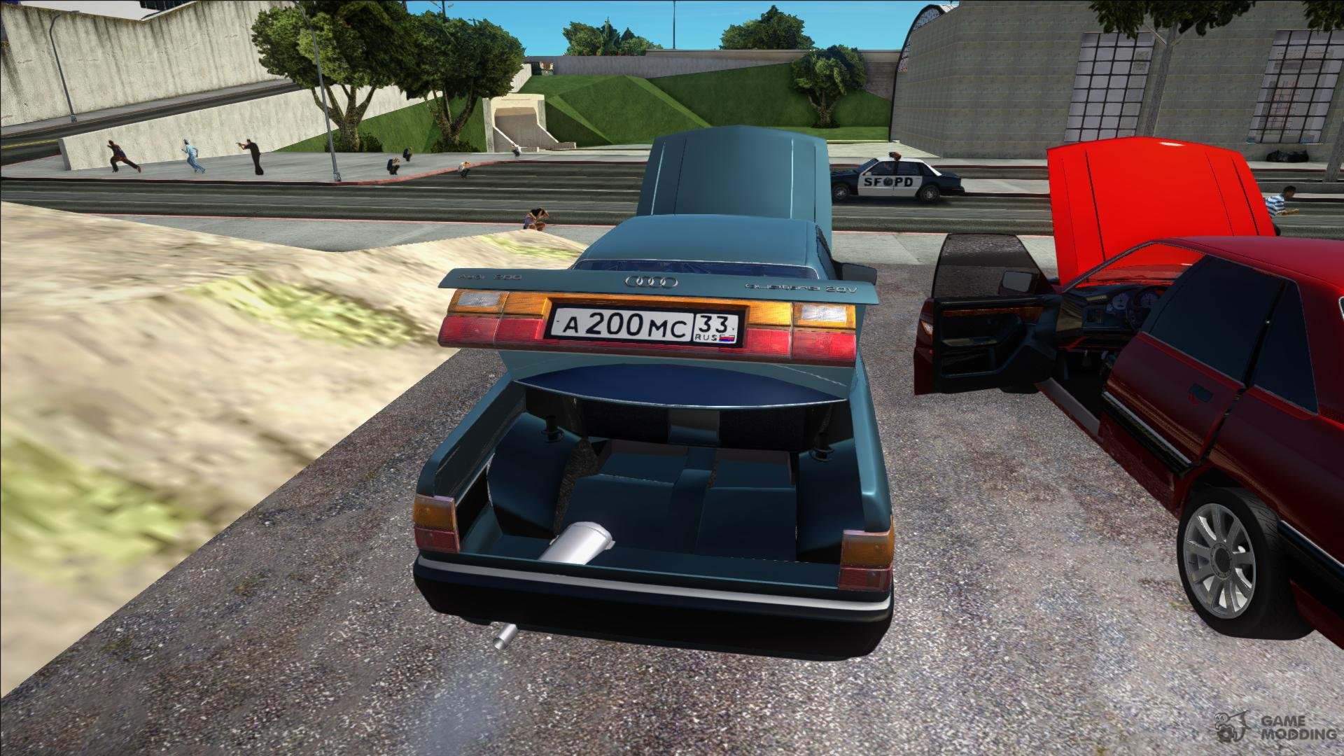 Пак машин Audi 200 для GTA San Andreas