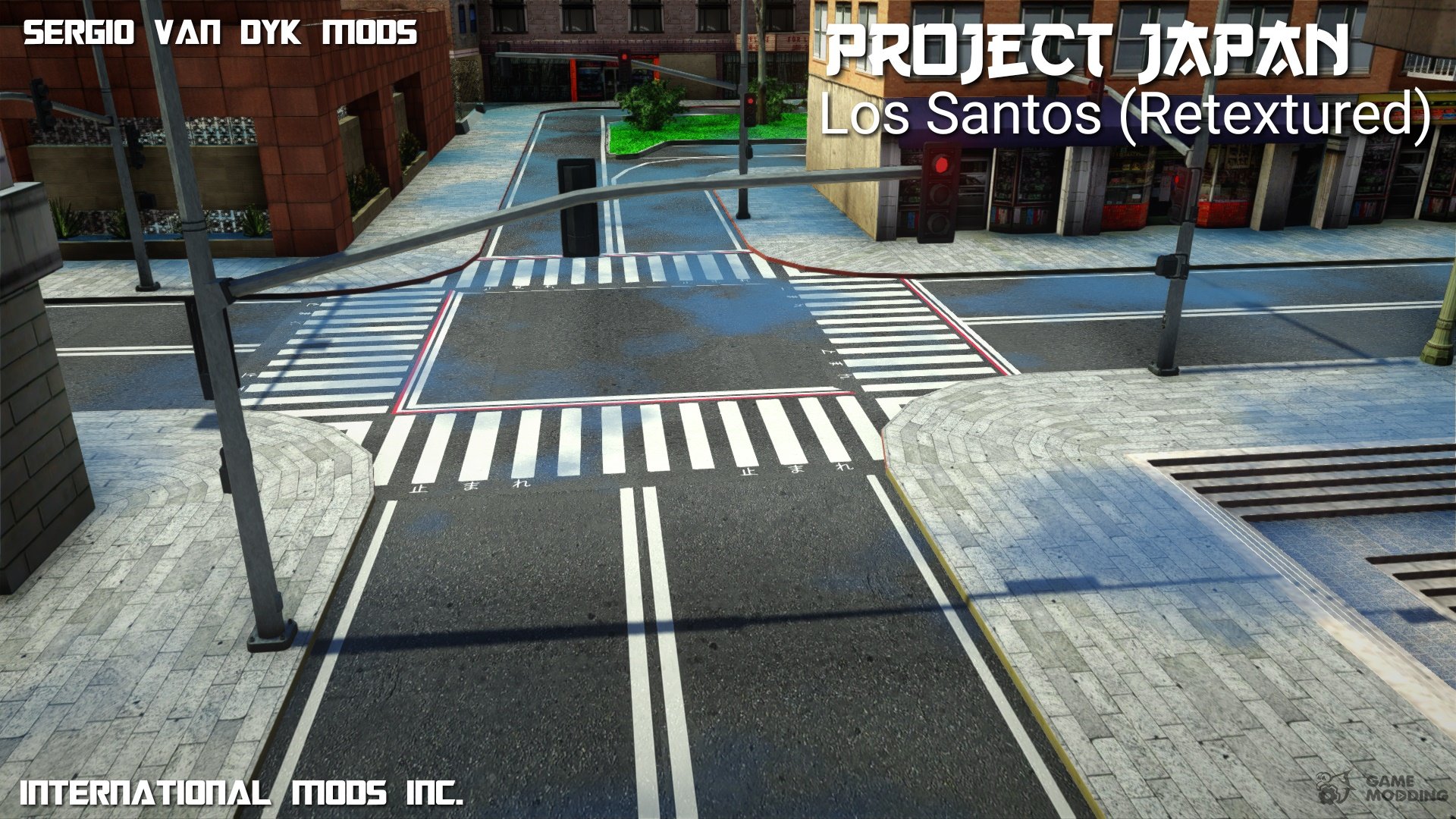 PROJECT JAPAN: Los Santos (Retextured) for GTA San Andreas