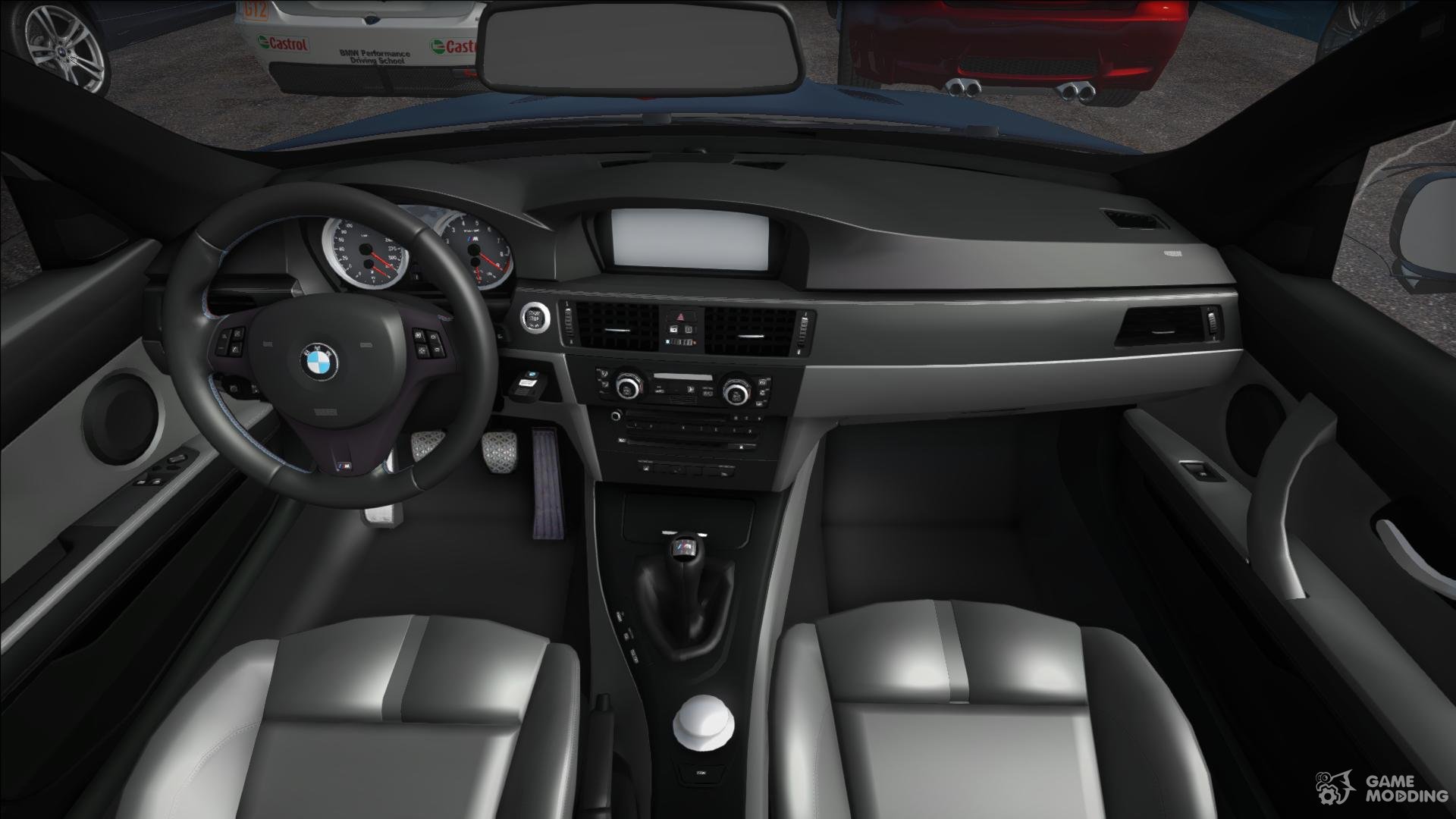 BMW E93 Convertible Black Leather Interior Seats Heated & Memory Door  Cards #020 | eBay