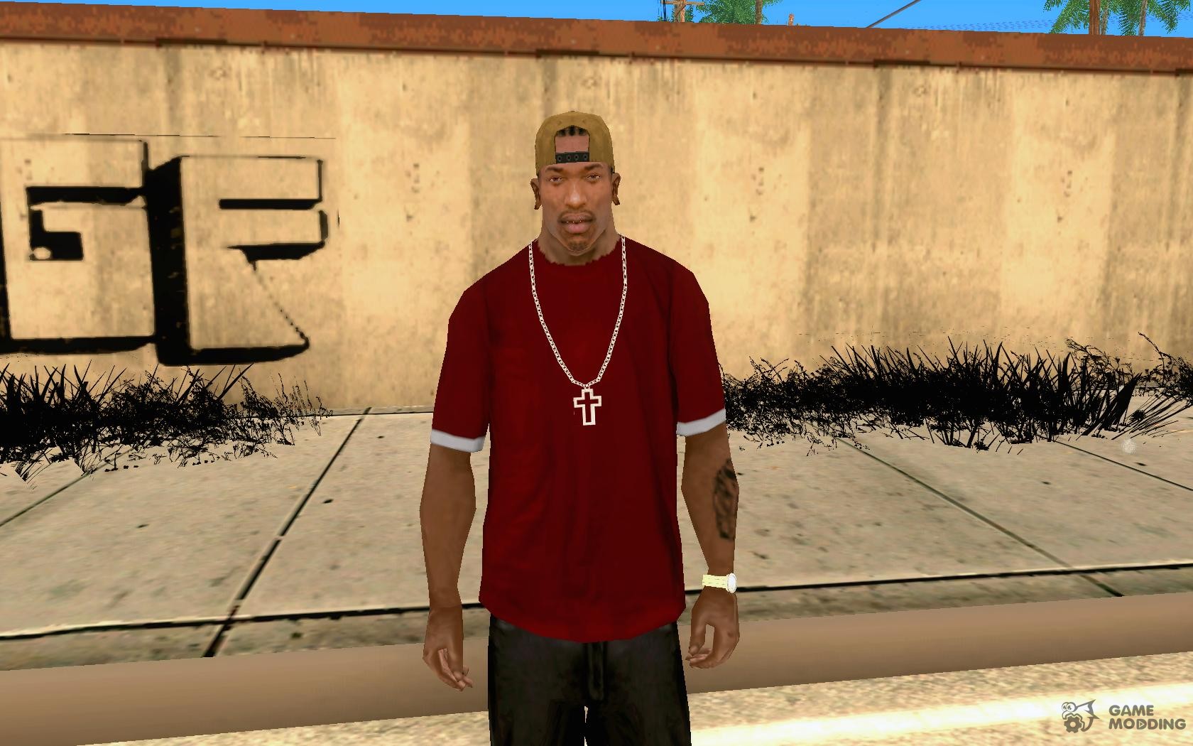 T-shirt in the style of Dota 2 for GTA San Andreas.