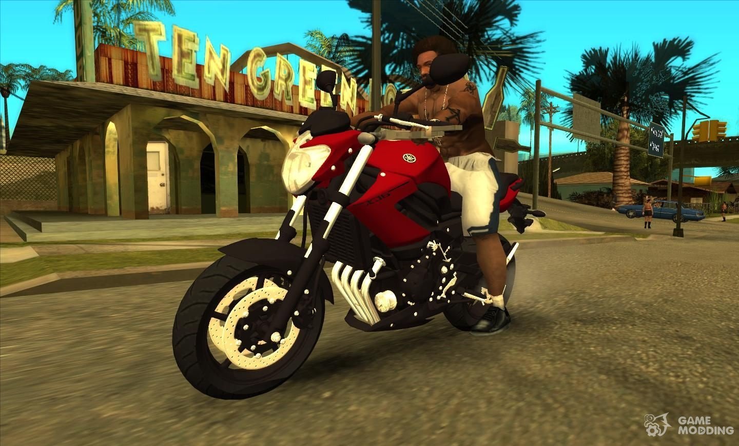 Yamaha XJ6 para GTA San Andreas