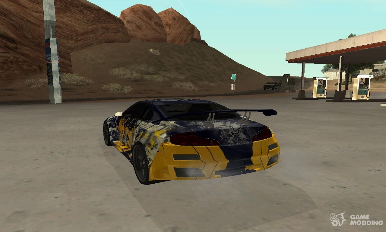 NFS:CARBON для GTA San Andreas