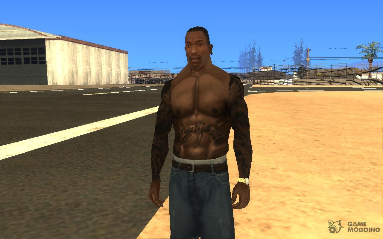 Modder improved the tattoo system in GTA San Andreas