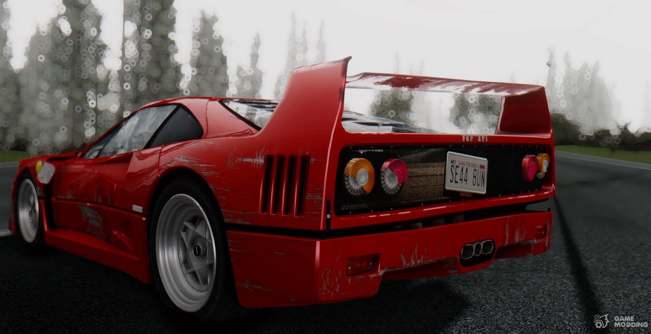 Download Ferrari F40 (US Spec) 1989 for GTA San Andreas