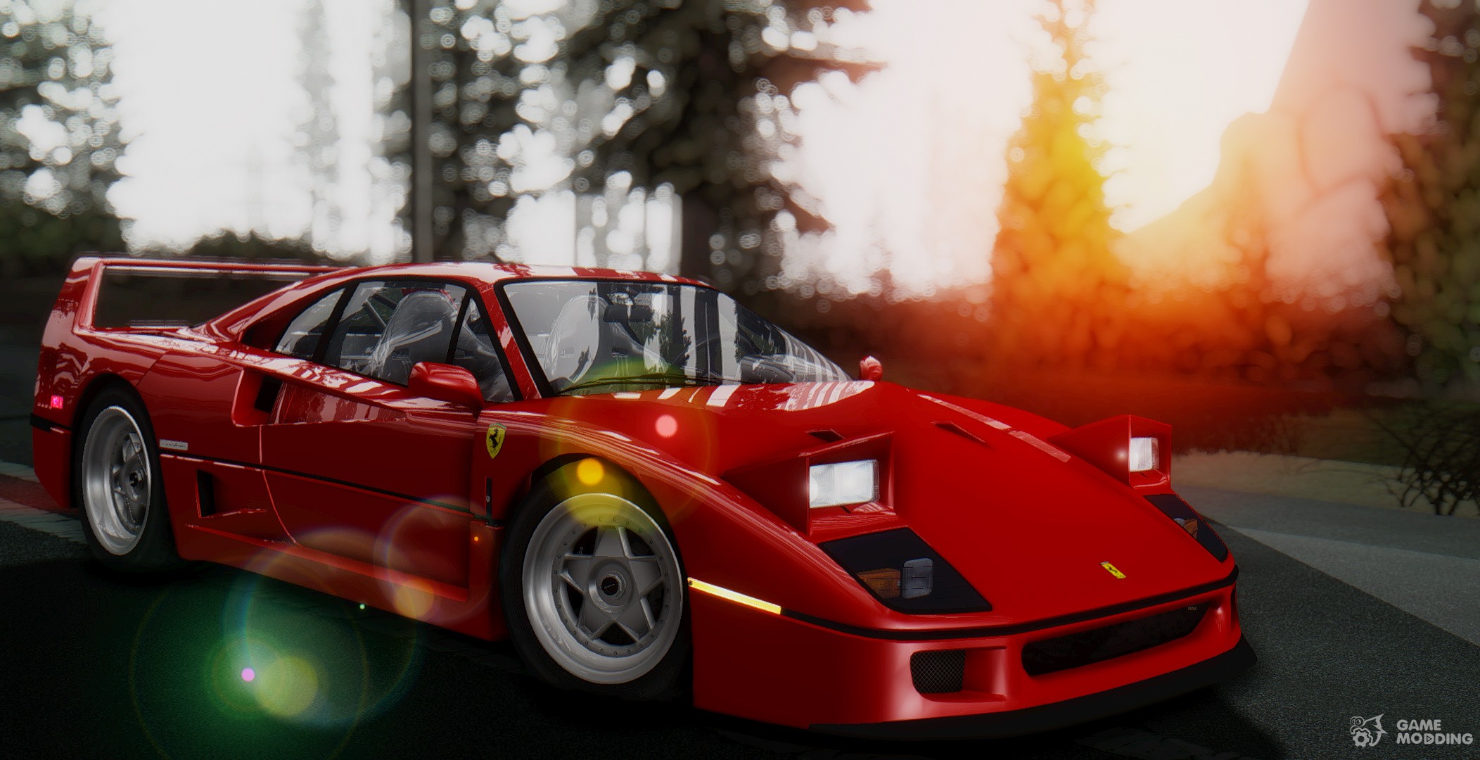 Download Ferrari F40 (US Spec) 1989 for GTA San Andreas