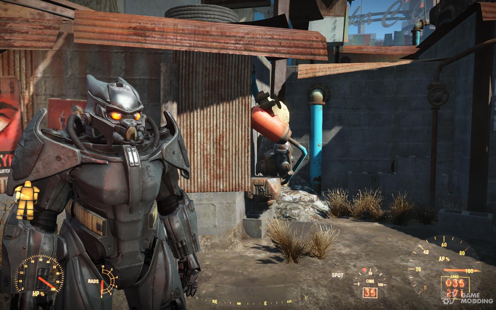 Fallout 4 броневой костюм анклава фото 23