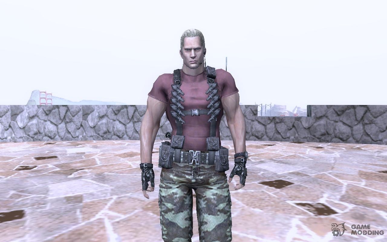 Jack Krauser Skin from Resident Evil for GTA San Andreas