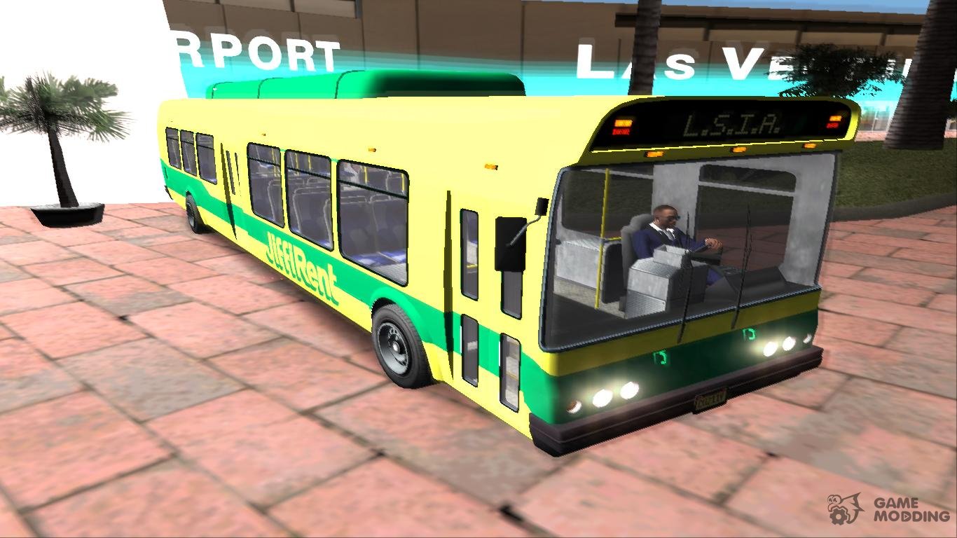 GTA V Brute Airport Bus (IVF) for GTA San Andreas