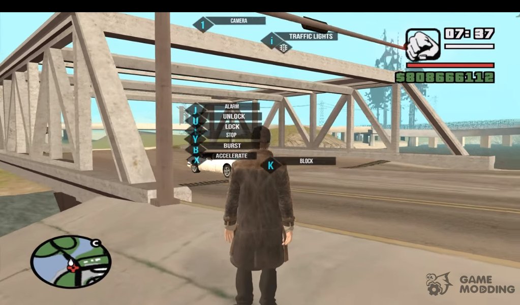 This mod adds 'Watch Dogs' hacking capabilities to 'Grand Theft Auto V