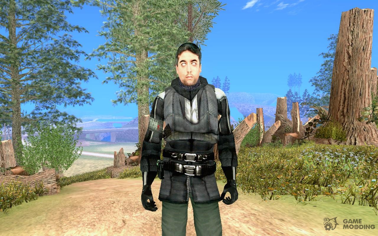 Barney in Rebel Outfit [Half-Life 2] [Mods]