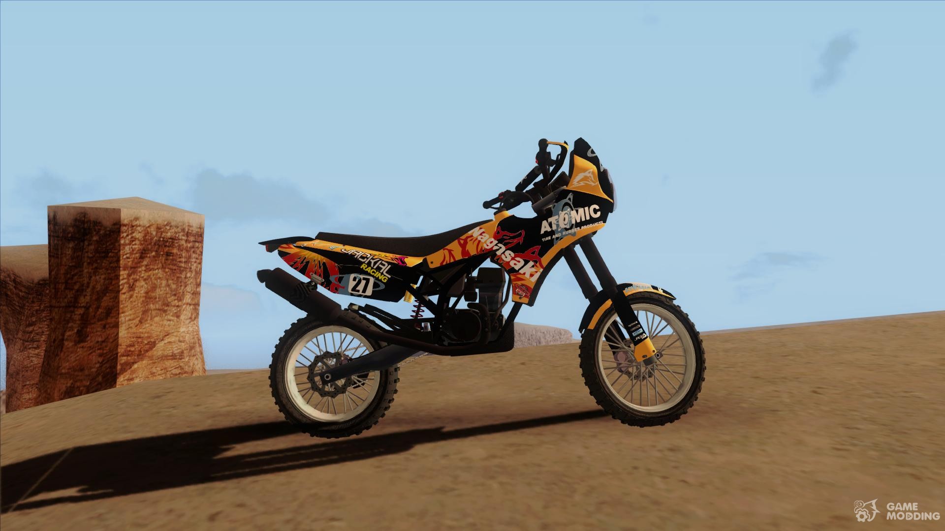 Custom Nagasaki BF400 (Enduro motorcycle). by VicenzoVegas21 on DeviantArt