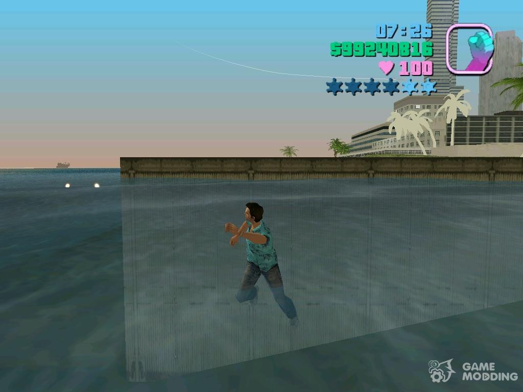 Swimming for GTA Vice City