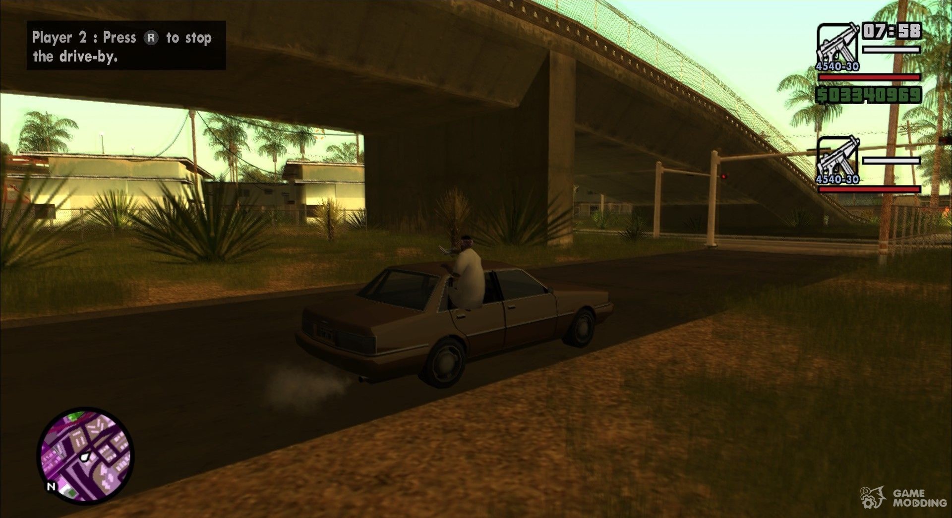 gta san andreas ps2 2 players