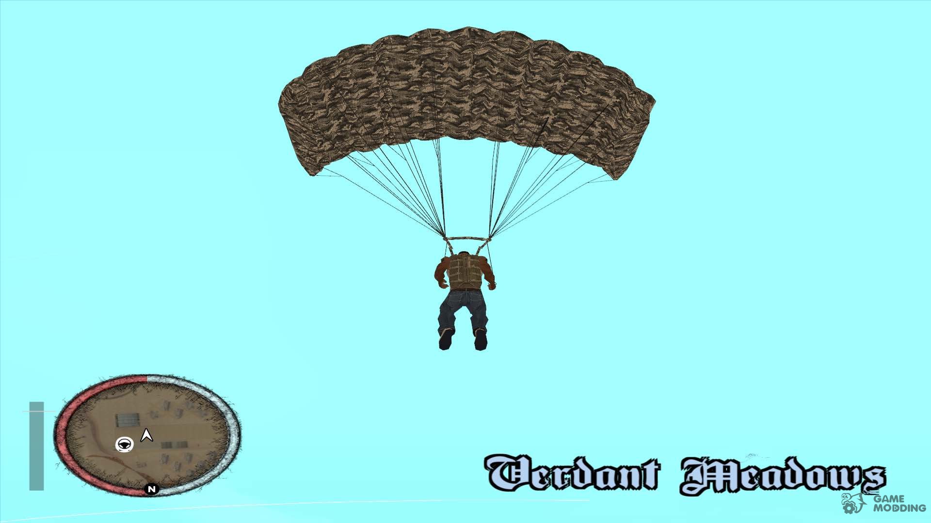 Original HD Parachute para GTA San Andreas