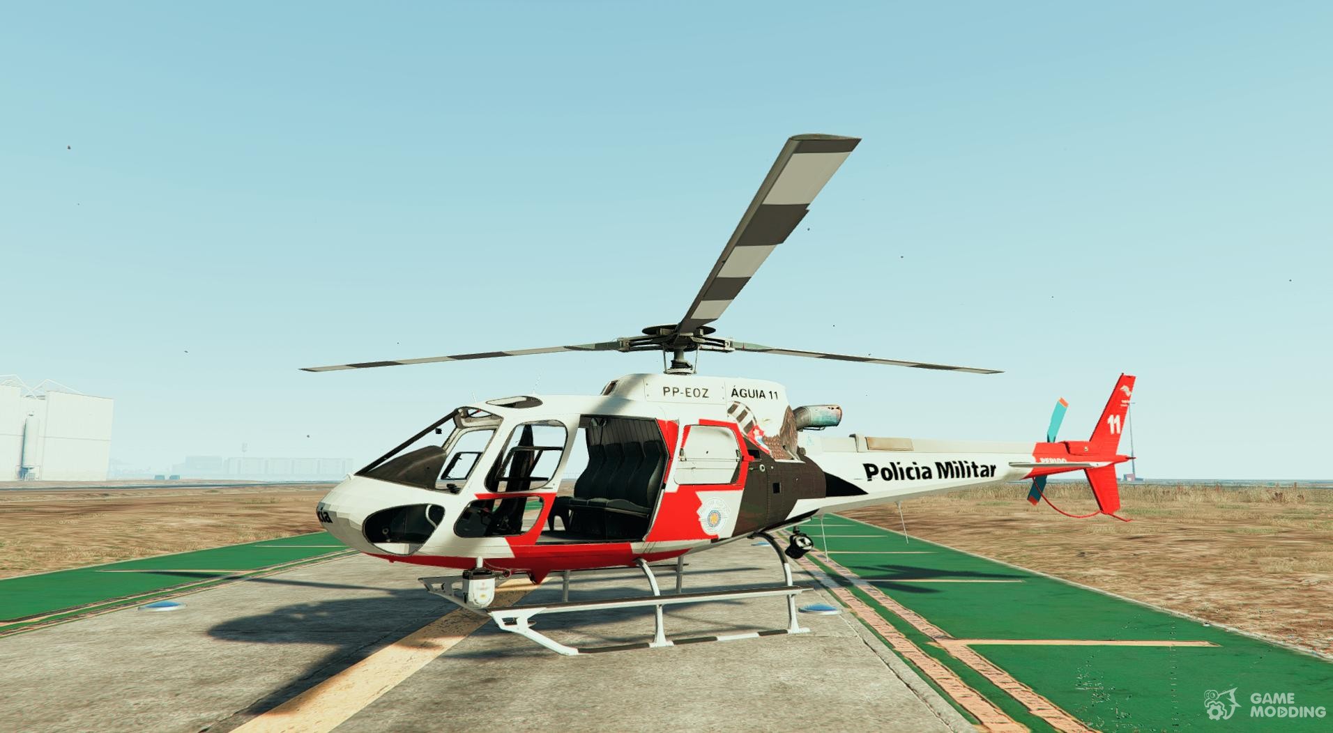 Mods GTA San Andreas: Helicoptero Aguia 11 PMESP