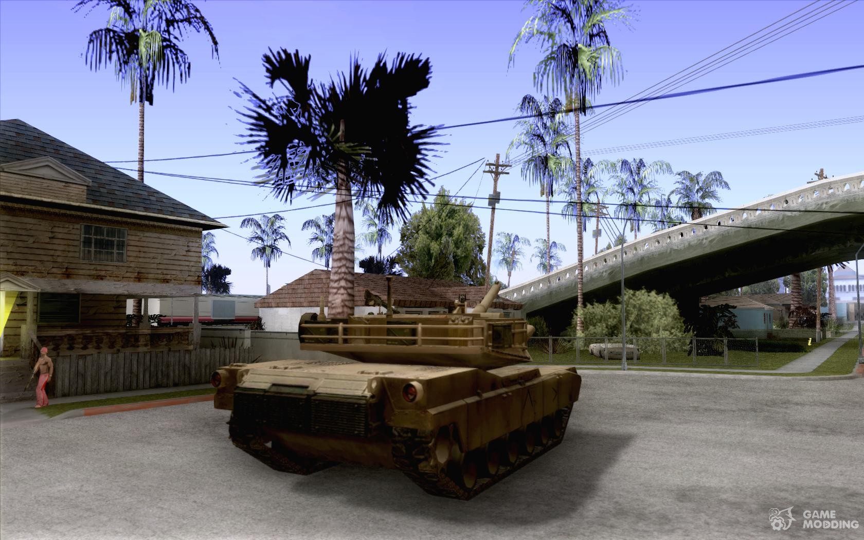 Tanque M1A2 Abrams para GTA San Andreas