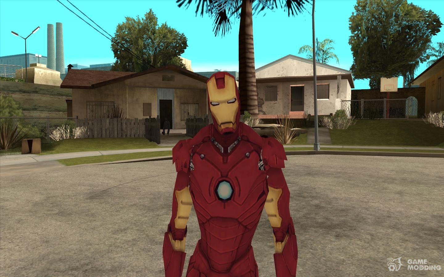 how to use iron man mod in gta san andreas