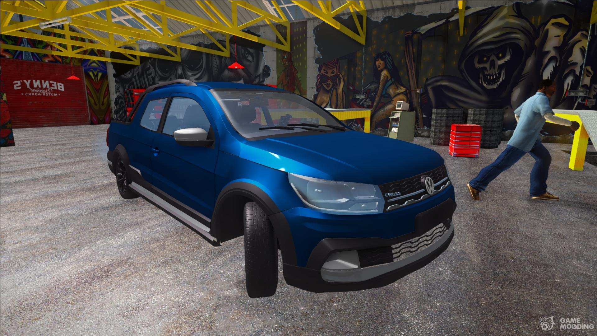 Volkswagen Saveiro Cross G7 with Sound para GTA San Andreas